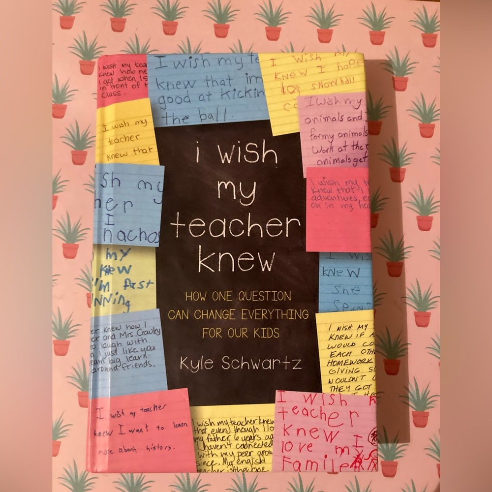 I Wish My Teacher Knew book